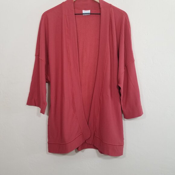Columbia Open Front Cardigan with Pockets Size L - Picture 1 of 7